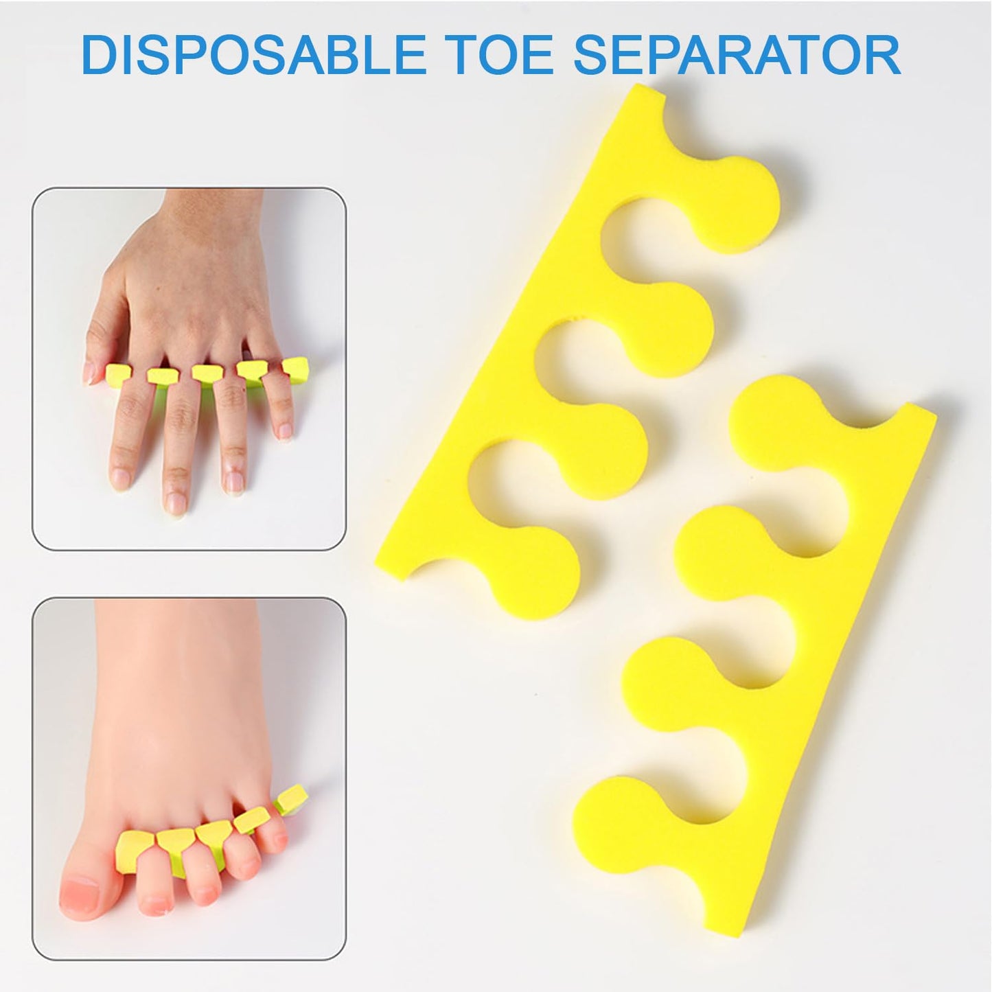 Premium Disposable Pedicure Set – Complete 5-in-1 Kit with Nail Buffer, Nail File, Pumice Pad, Wood Stick, Toe Separators, Liners & Anti-Slip Slippers for Hygienic at Home or Salon