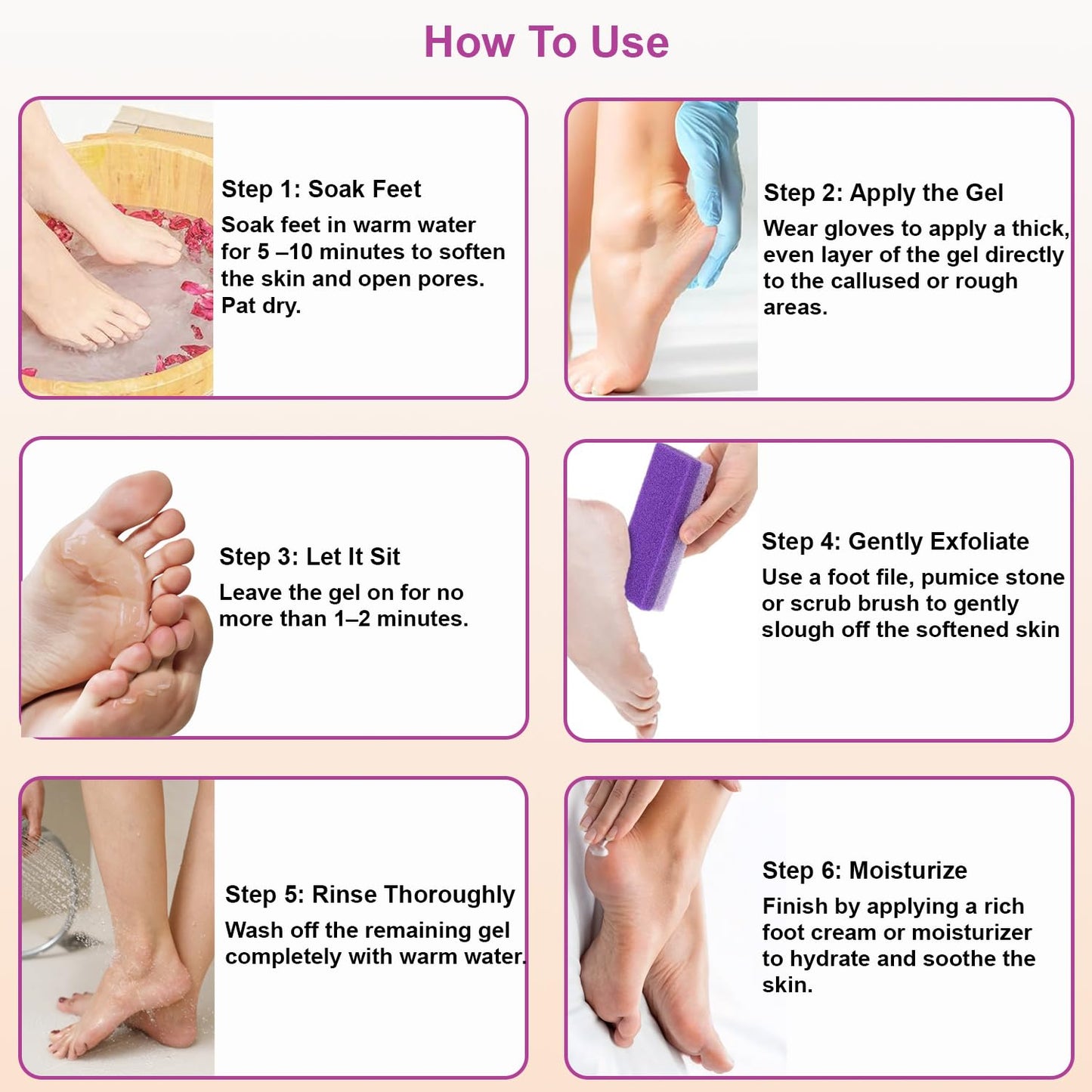 Extra Strength Callus Remover Gel, Pedicure Pumice Stone & Double-Sided Foot Scraper – Fast Acting, Salon-Quality Foot Care at Home 8oz Made in USA