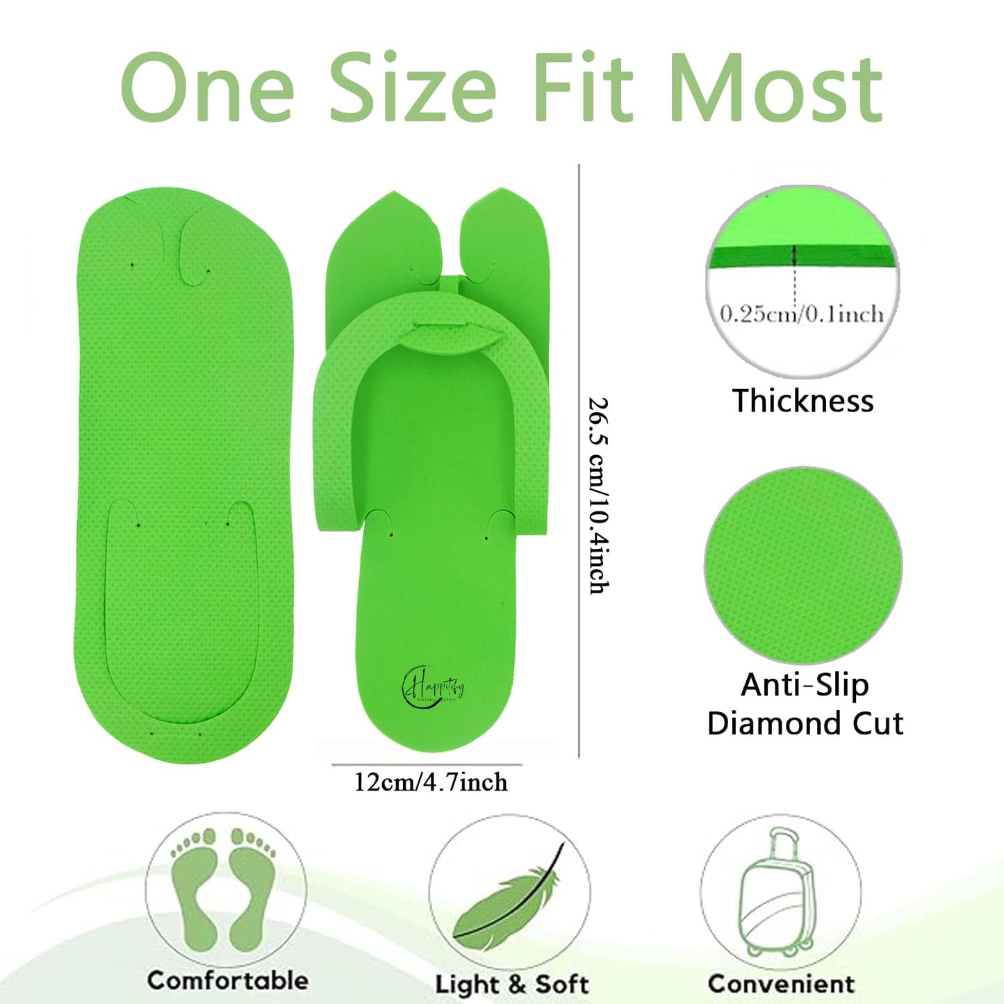 Premium Disposable Pedicure Set – Complete 5-in-1 Kit with Nail Buffer, Nail File, Pumice Pad, Wood Stick, Toe Separators, Liners & Anti-Slip Slippers for Hygienic at Home or Salon